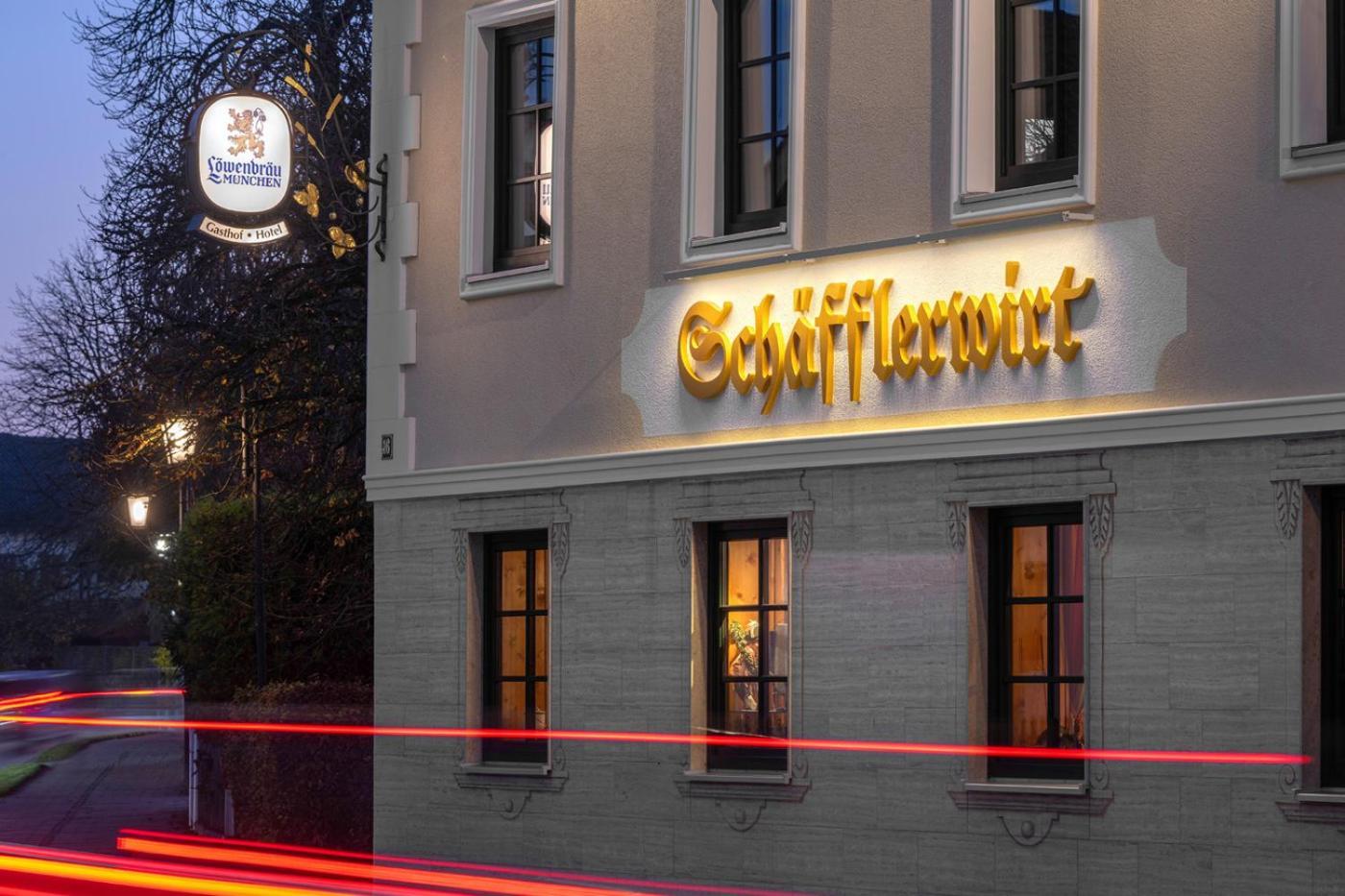 Hotel Schaefflerwirt Ашхайм Екстериор снимка