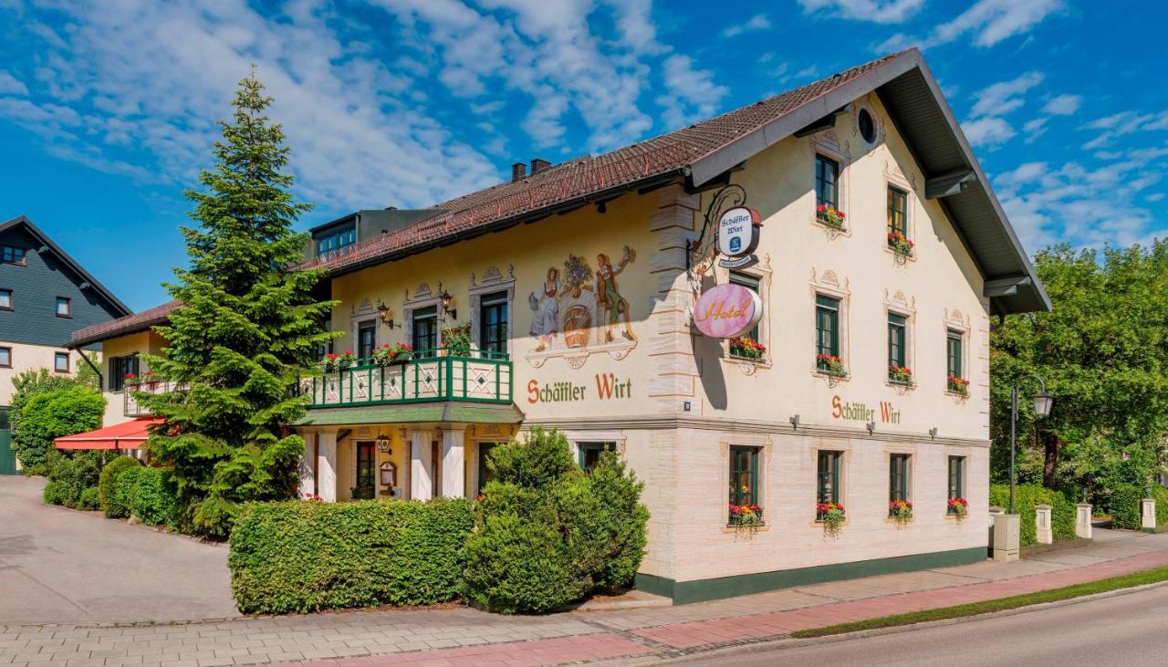 Hotel Schaefflerwirt Ашхайм Екстериор снимка