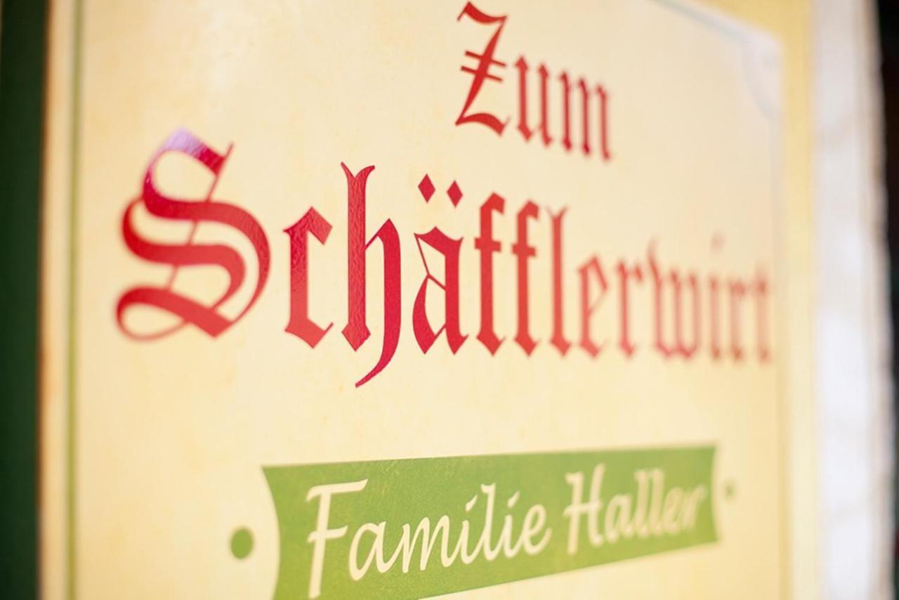 Hotel Schaefflerwirt Ашхайм Екстериор снимка